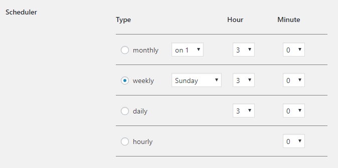 scheduler 4 Vital Monthly WordPress Maintenance Tasks