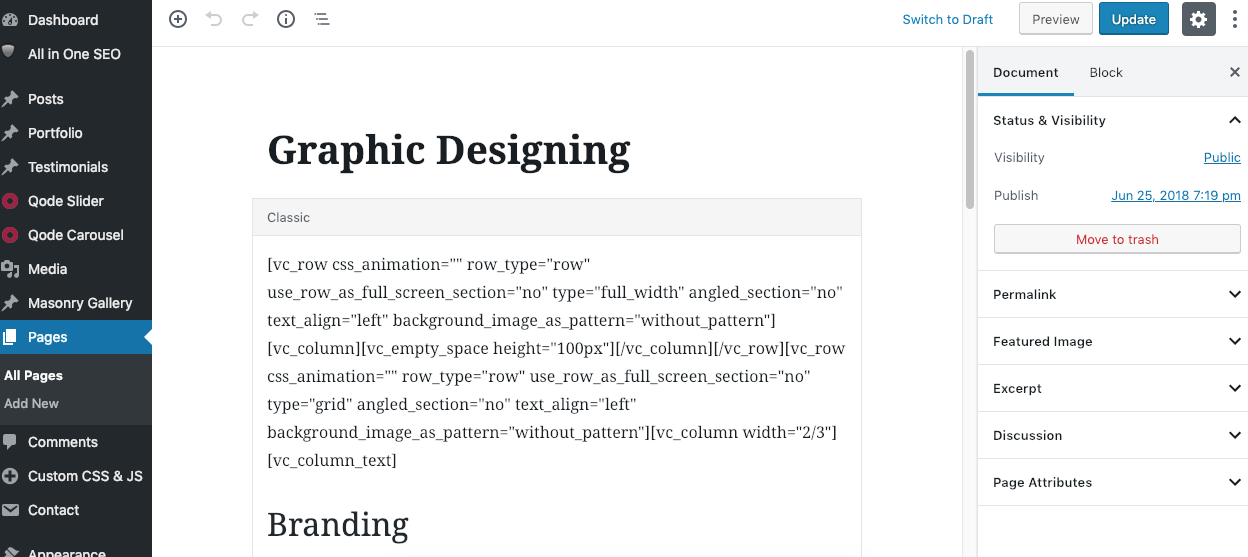 Editor after WordPress5 Editor after WordPress5.0