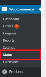 WooCommerce Status