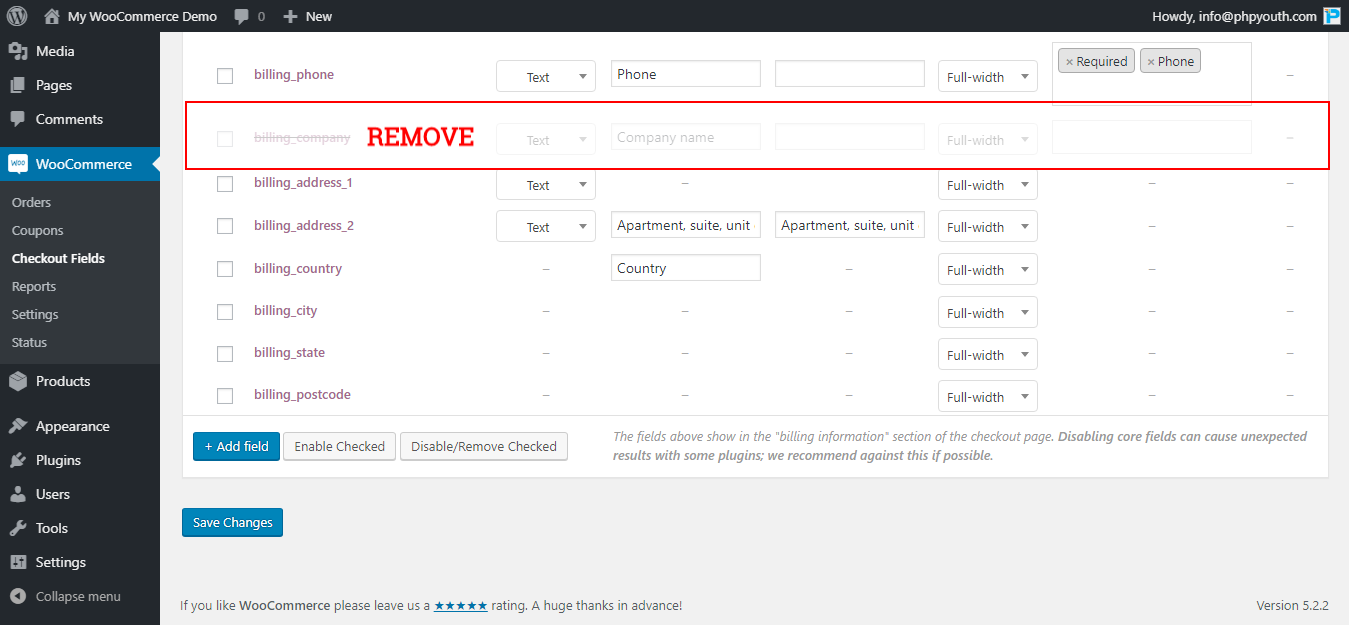 WooCommerce-checkout-field-editor