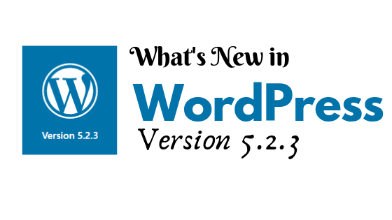 WordPress 5.2.3