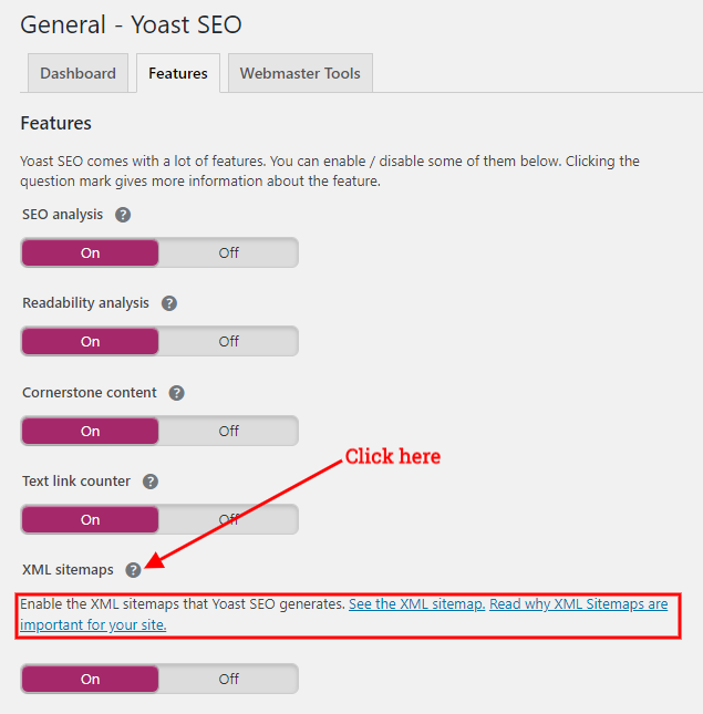 Yoast-sitemap-xml
