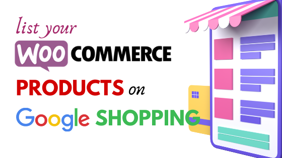 List your woocommerce products on google shopping