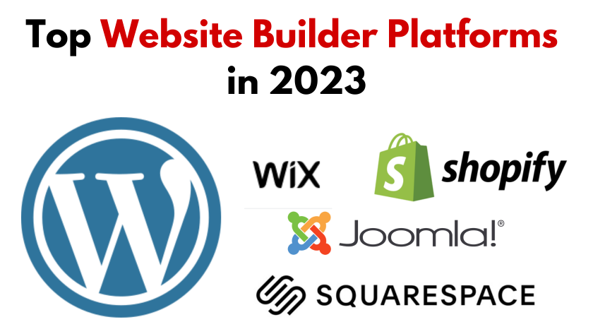 Top Website Builder Plateforms in 2023