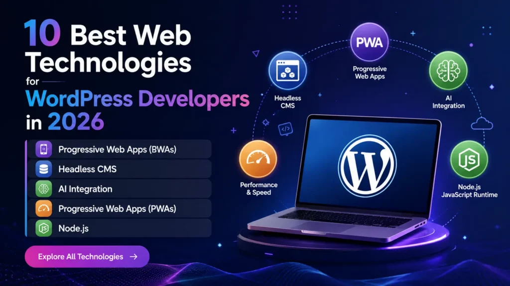 web technologies for wordpress developers