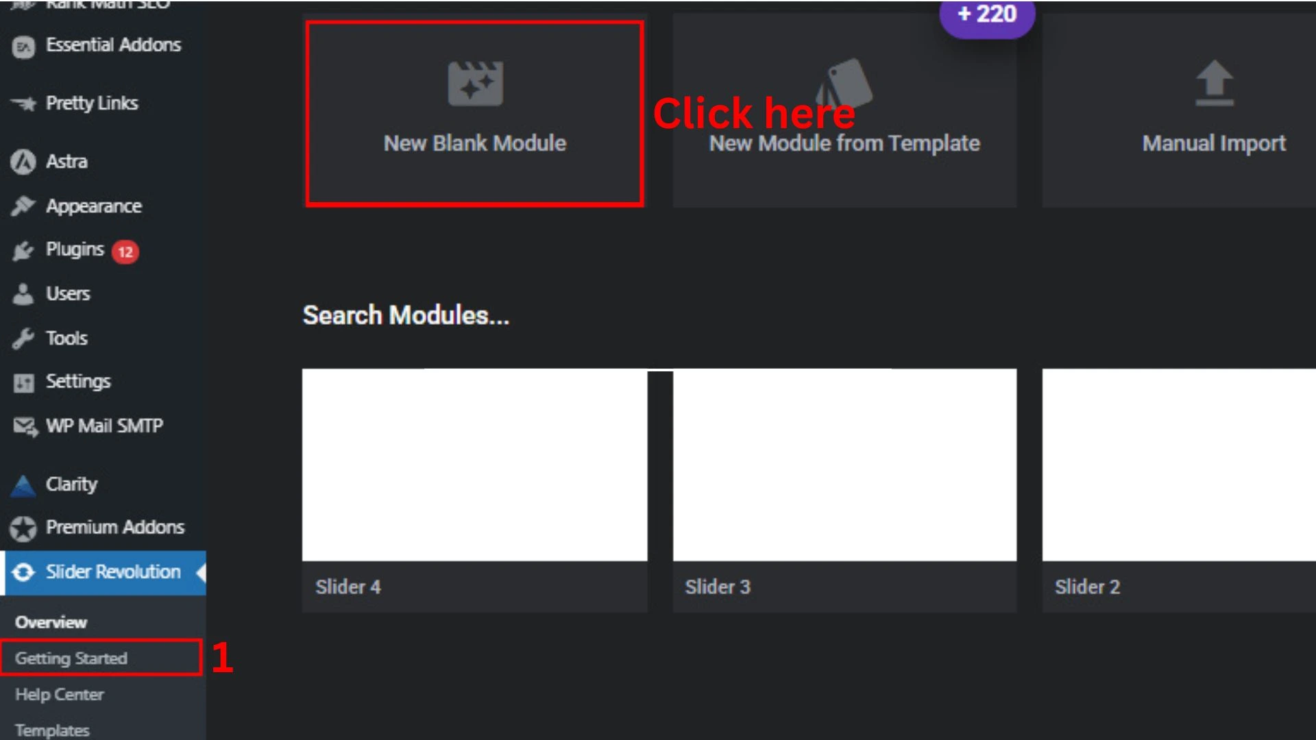slider revolution step 1 Setting up a color overlay in Slider Revolution