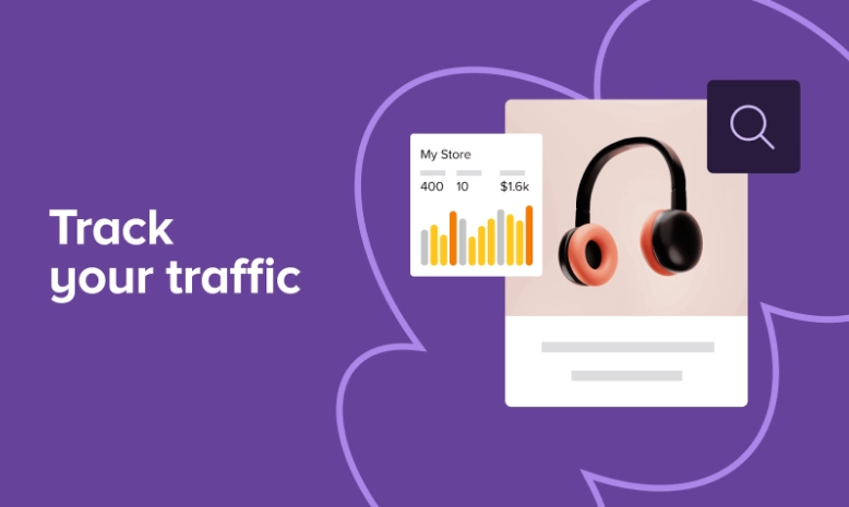 Google Analytics report showing store conversions and behavior