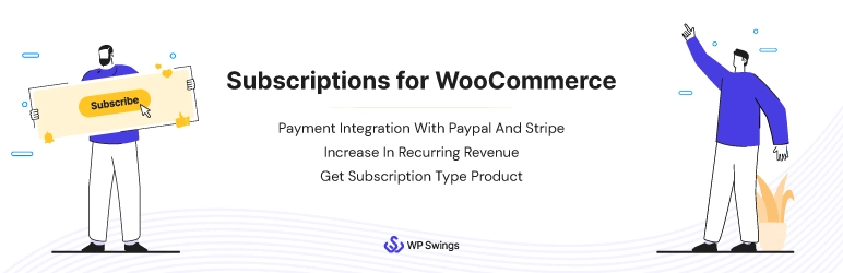 Subscription product setup with recurring billing options