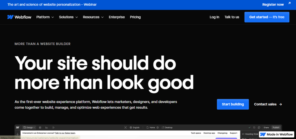 best website builder