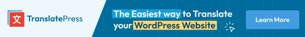 TranslatePress WordPress plugin