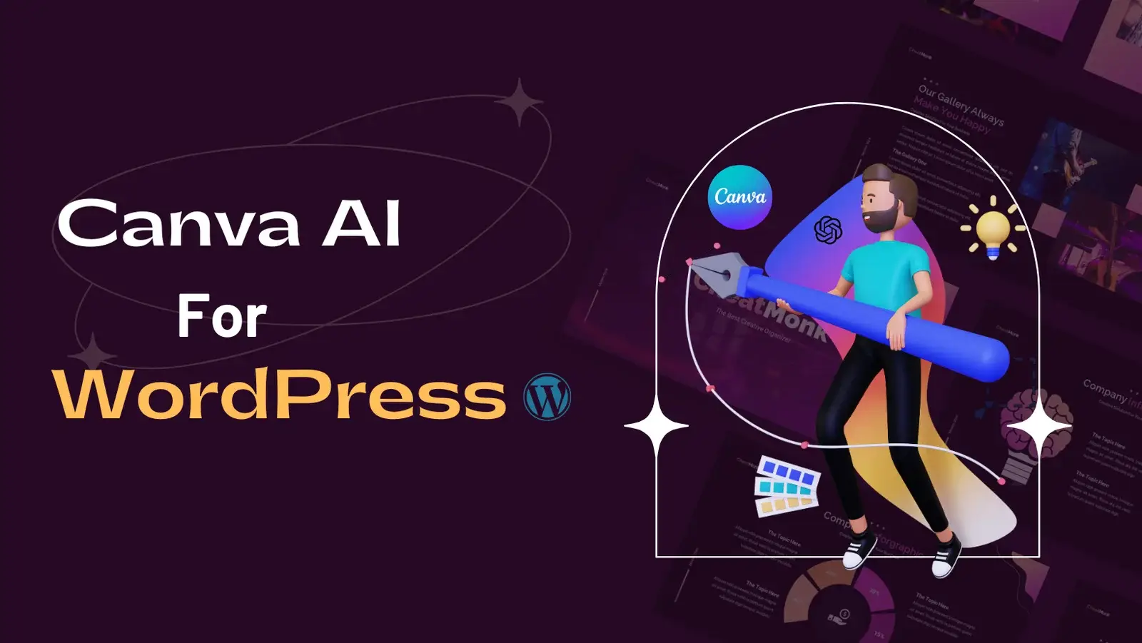 Canva AI Canva AI tools for WordPress website design