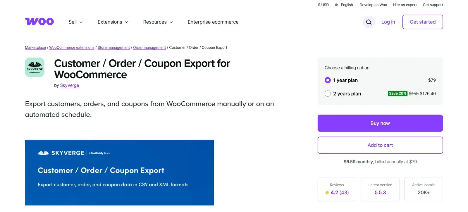 Customer Order Coupon Export for WooCommerce Migration Plugins WooCommerce Customer, Order & Coupon Export