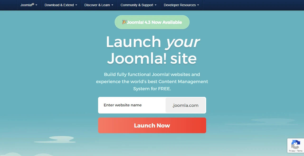 joomla wp Joomla CMS platform for large and scalable websites