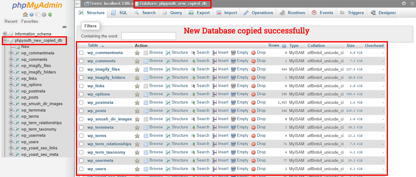 Clone-database-successfully-using-phpmyadmin