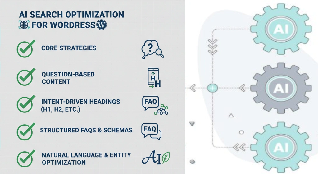 Core AI Search Optimization Strategies for WordPress Core strategies for AI Search Optimization in WordPress