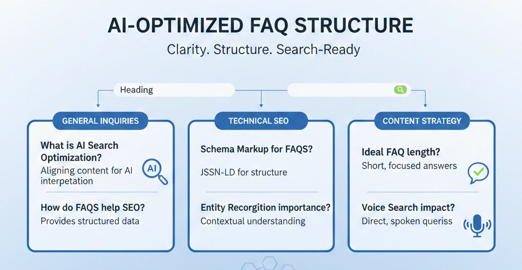 FAQ optimization for AI search 1 FAQ optimization techniques for AI Search Optimization