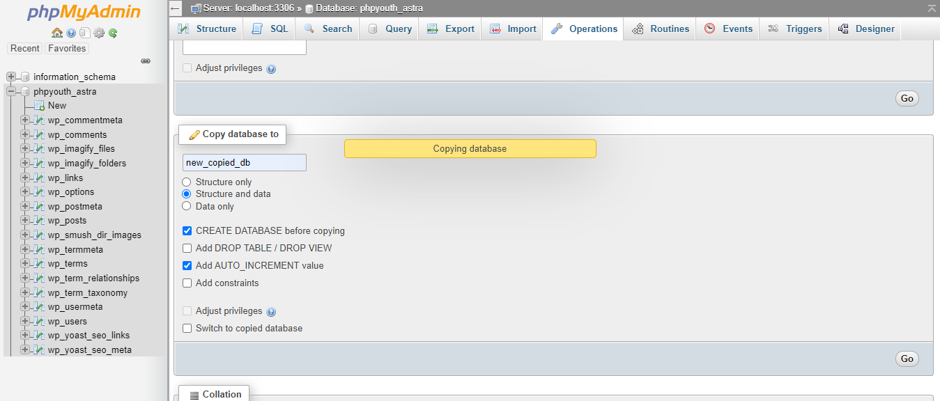 copying-database-using-phpmyadmin