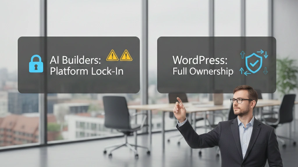 wordpress AI builders lock img Ownership, Data & Platform Lock-In