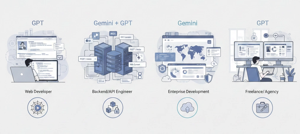AI Performance by Development img Development type performance comparison chart