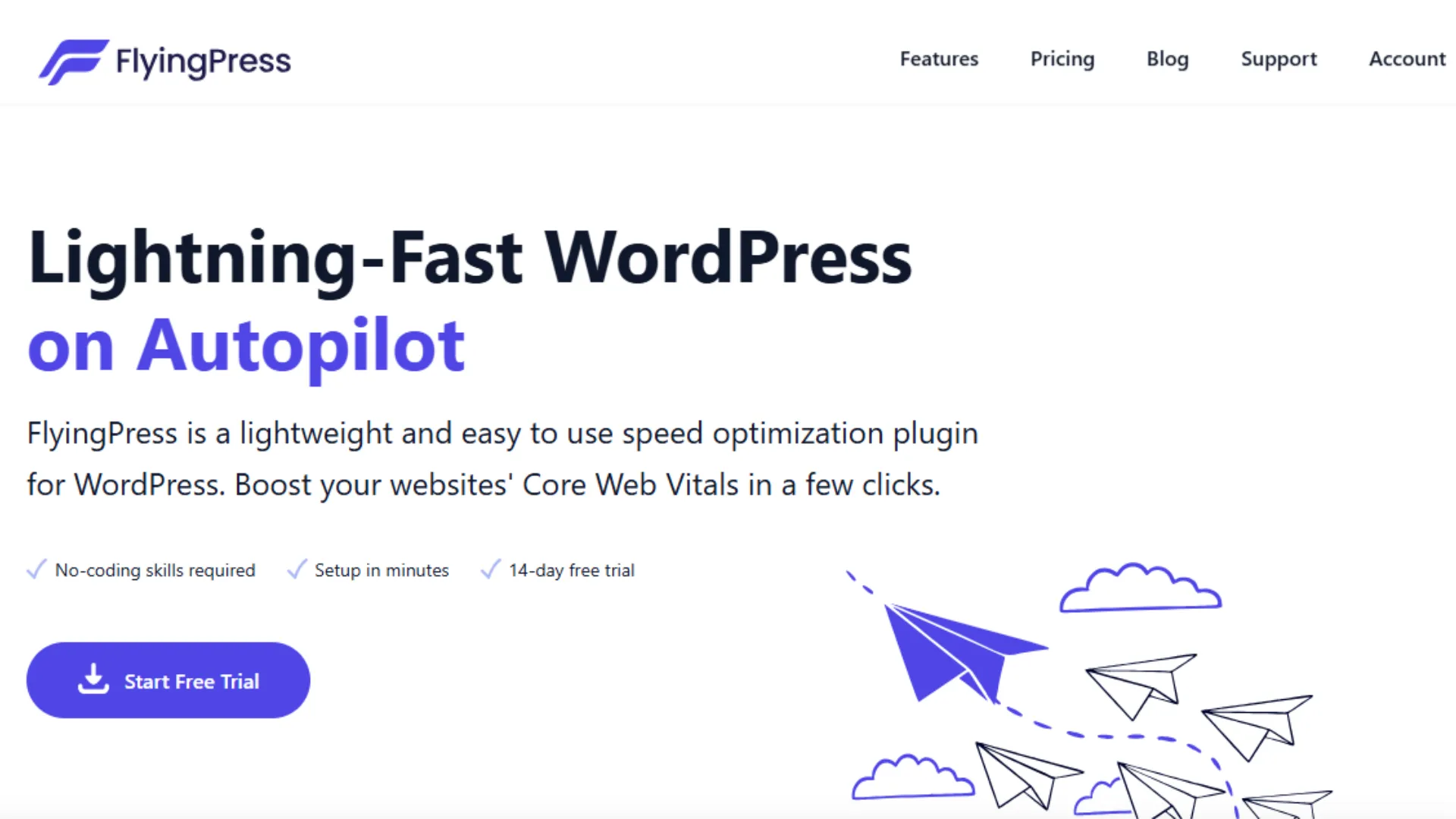 FlyingPress caching plugin for WordPress