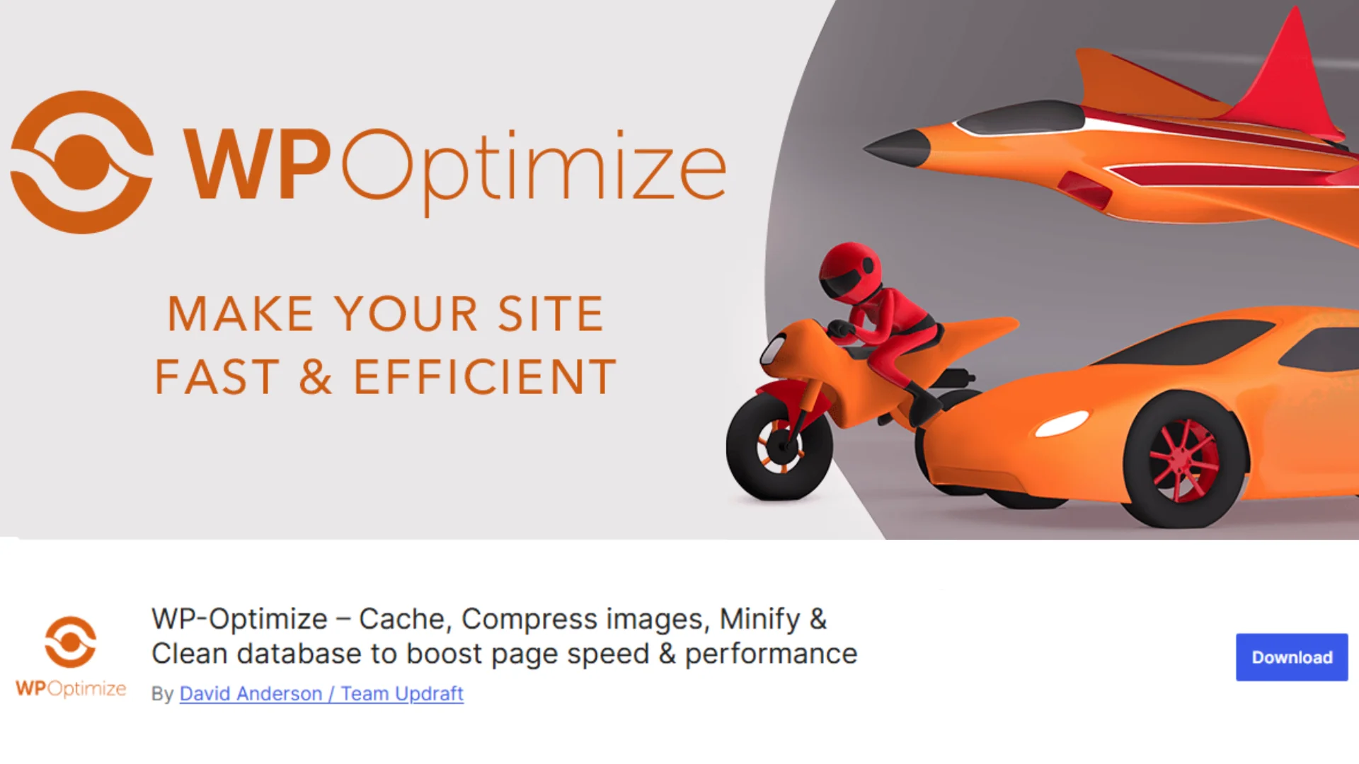 WP-Optimize Cache Plugin for WordPress