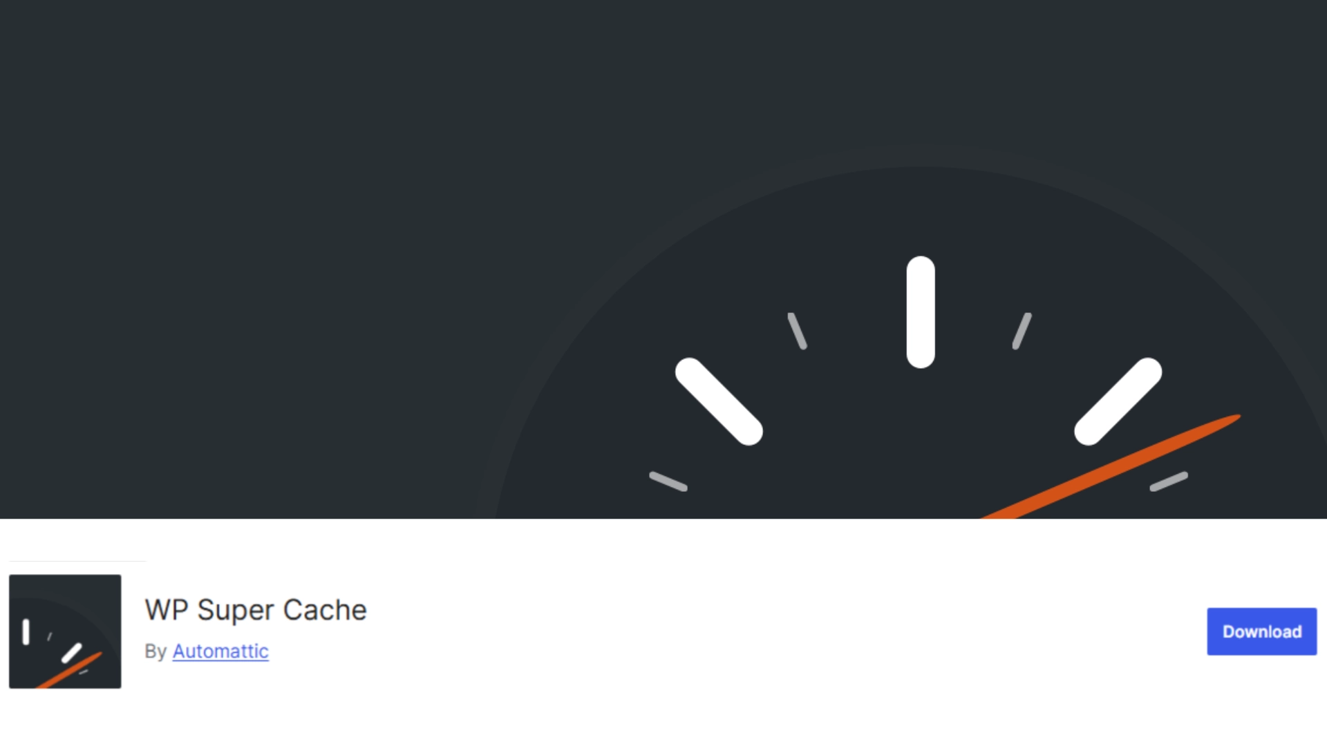 WP Super Cache Plugin for WordPress