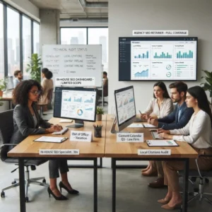 seo agency vs in-house seo vs seo consultant