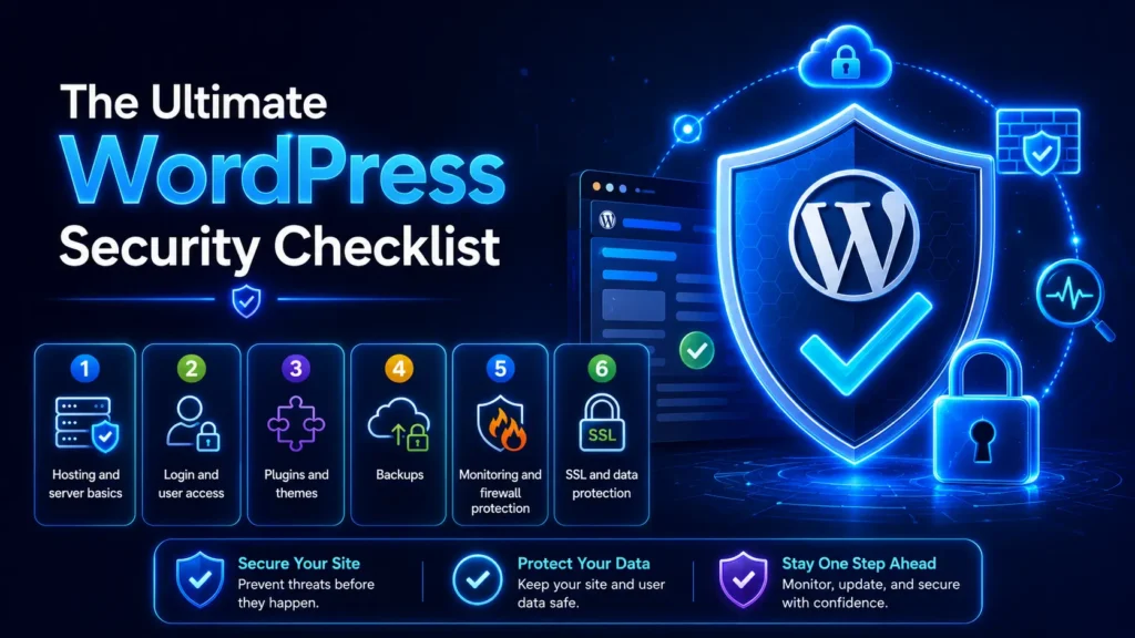 wordpress security checklist