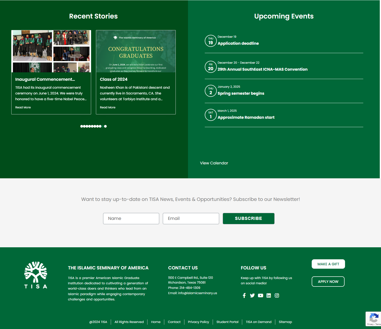 Website Design and Development Case Study islamicseminary lst